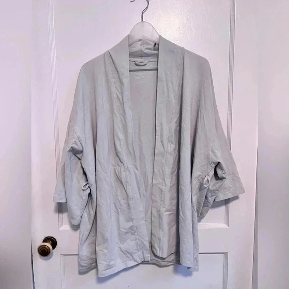 Storq Grey Maternity/Nursing Robe Size S - Picture 2 of 3